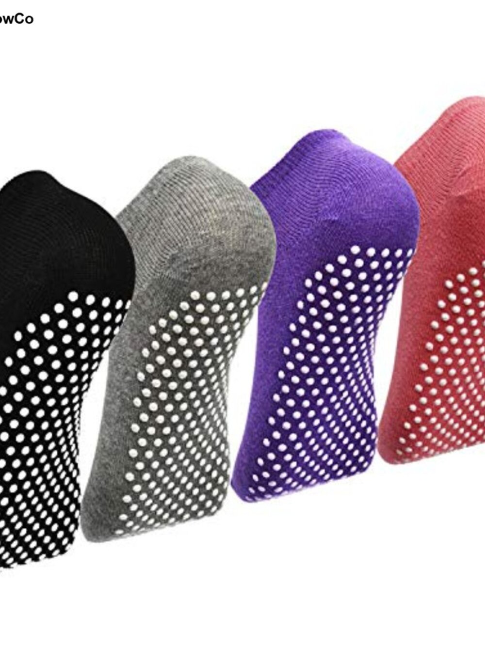 Non Slip Grip Yoga Socks Barre Pilates Hospital Barefoot Workout